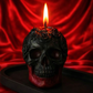 La bougie de soja crâne **Spécial Halloween**