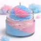 La bougie gourmande mini délice - Crème glacée barbe à papa