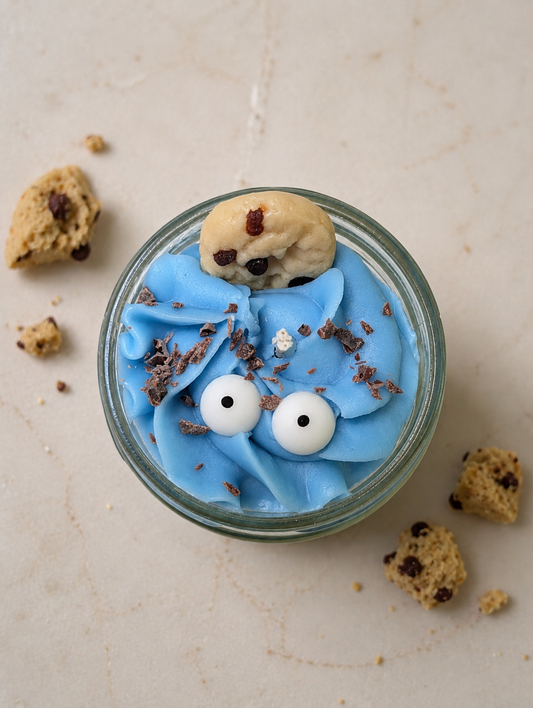 La bougie gourmande mini délice - Cookie monster