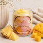 Bougie gourmande de soja 8 oz - Smoothie ananas et mangue