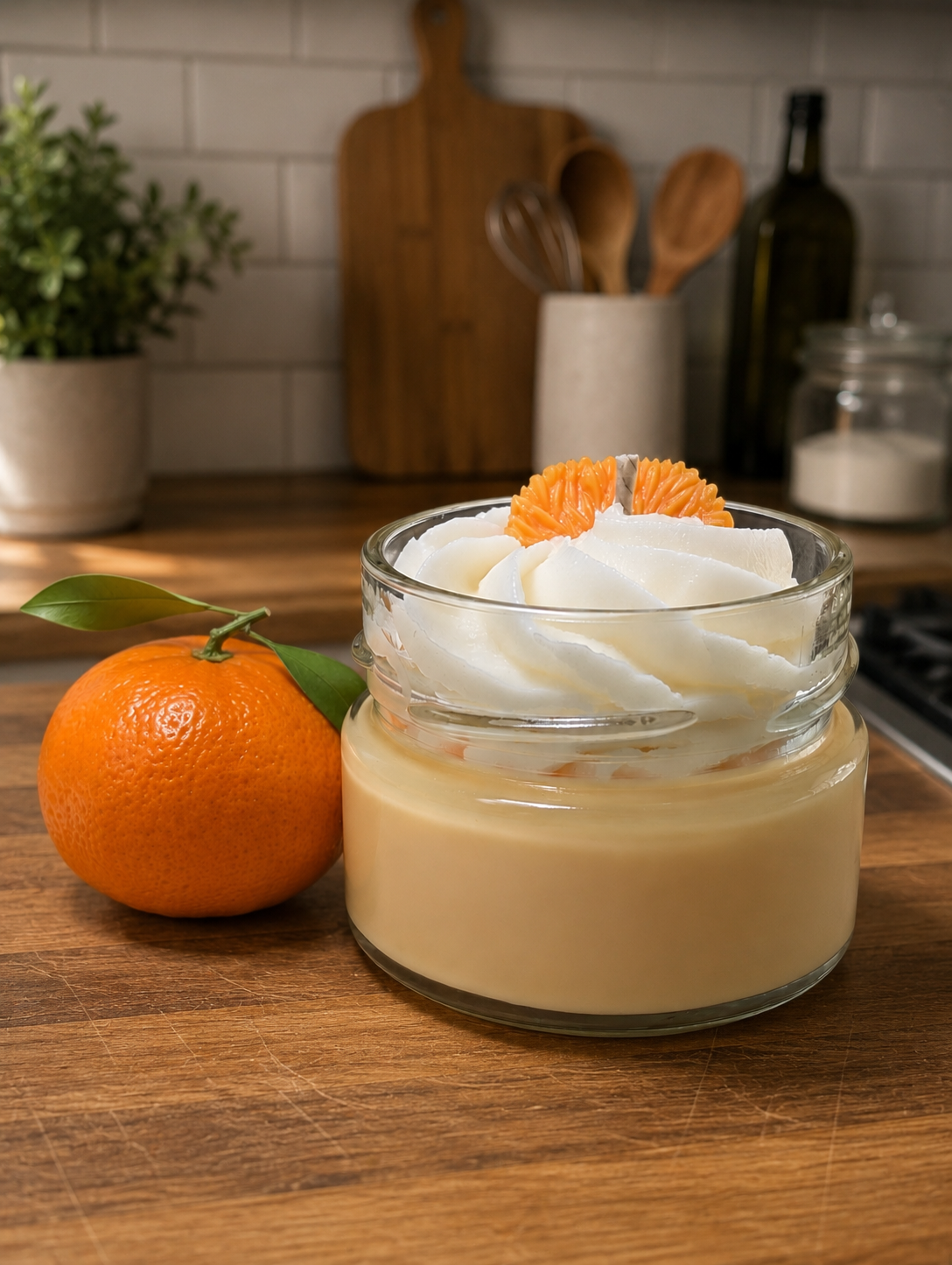 La bougie gourmande mini délice - Clémentine