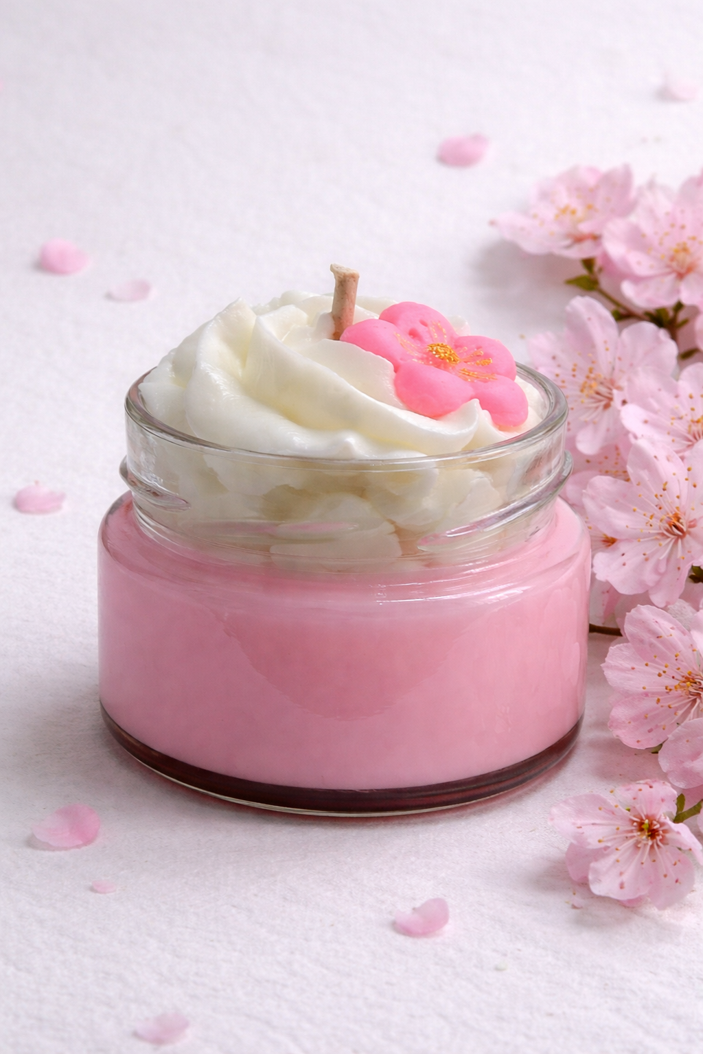 La bougie gourmande mini délice - Fleurs de cerisier