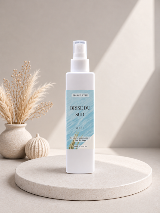 Bruine d'ambiance et eau de linge 2 en 1 - 200 ml - Brise du sud
