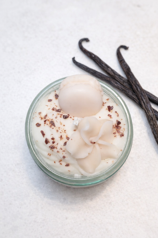 La bougie gourmande mini délice - Vanille française