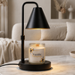 Lampe chauffante pour bougie - Noire