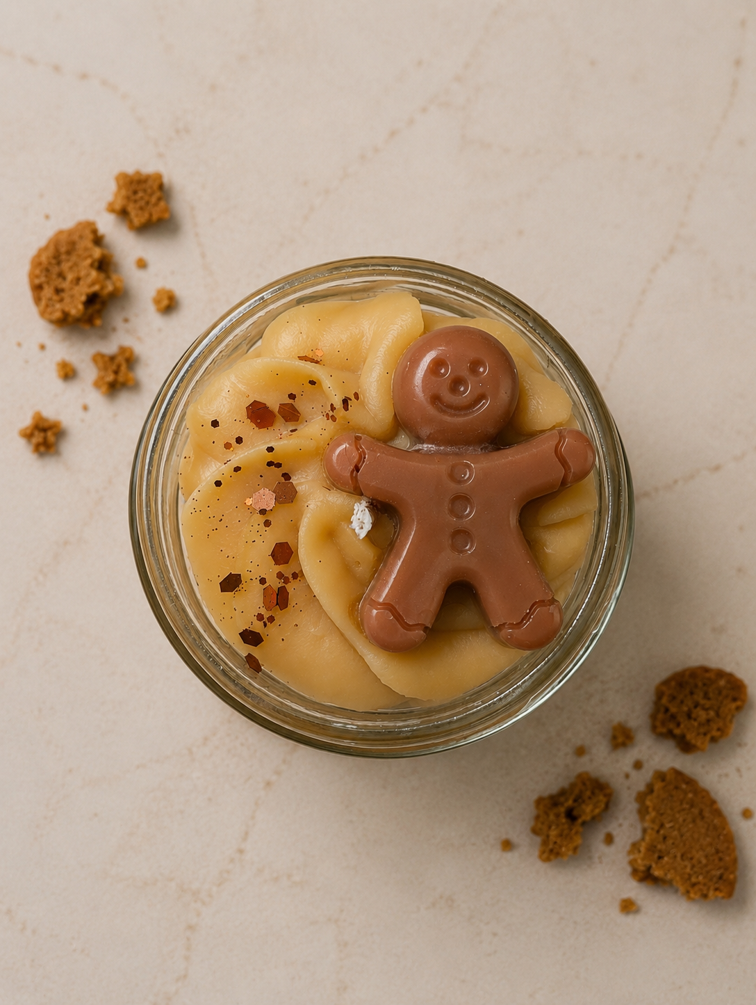 La bougie gourmande mini délice - Caramel pain d'épice