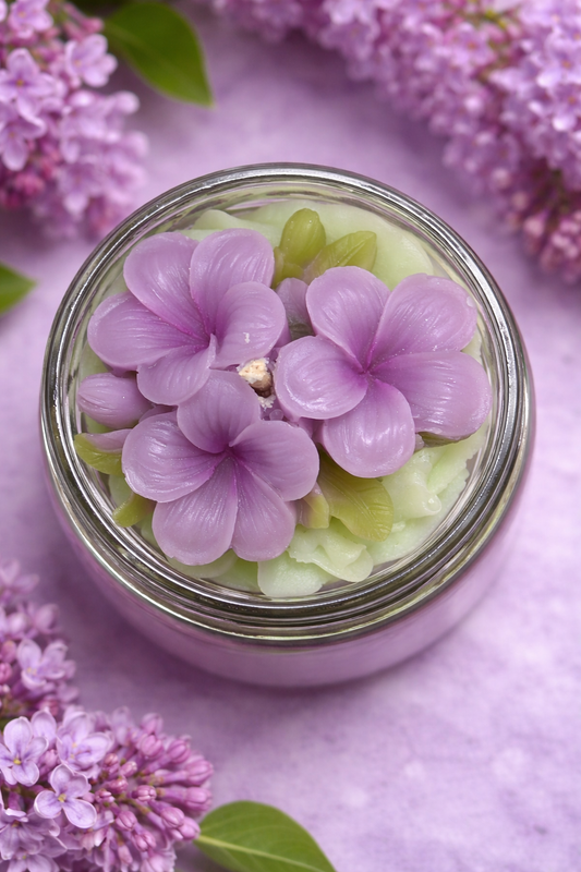 La bougie gourmande mini délice - Fleurs de lilas